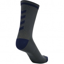 hummel Sportsocke Crew hmlACTION Indoor asphaltgrau/marineblau - 1 Paar